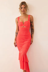Eternal Muse Maxi Dress - Red