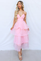 Adora Maxi Dress - Pink