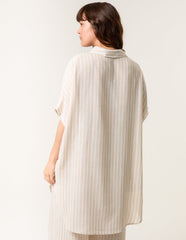 Oversized Pinstripe Shirt