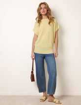 Textured Sleeveless Knit Top