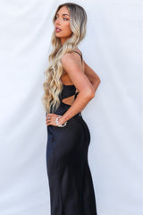 Euphoria Midi Dress - Black