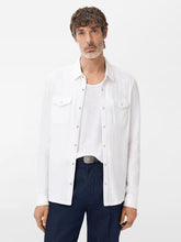 John Varvatos Arvon Western Shirt in White