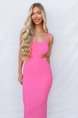 Novi Maxi Dress - Hot Pink