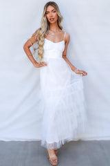 Seth Maxi Dress - White
