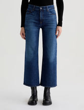 AG Saige Wide Leg Crop in Veiled