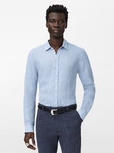 John Varvatos Bucks Shirt in Light Blue Heather