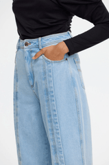 Acler Amesbury Jean in Mid Wash