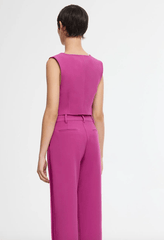Acler Barcroft Top in Plum