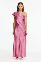 Acler Blenfleet Maxi Dress in Musk Pink