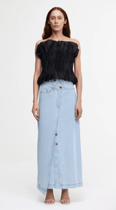 Acler Clements Top in Black