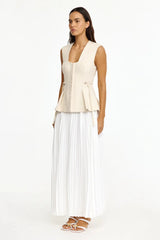 Acler Delny Dress in Pebble
