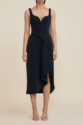 Acler Gowrie Midi in Black