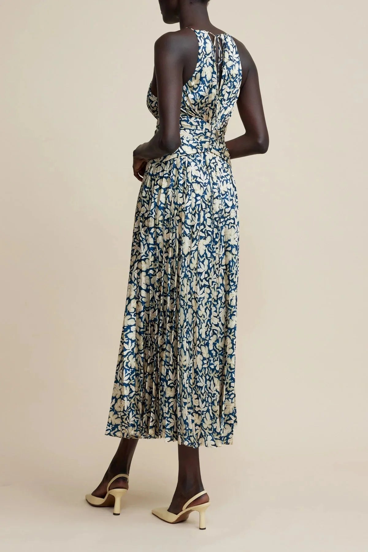 Acler Montague Midi Dress in Sea Forest Print