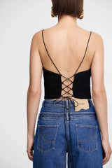 Acler Newtoft Top in Black