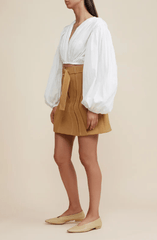 Acler Orono Top in Ivory