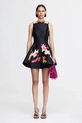 Acler Samstone Mini Dress in Abstract