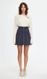Acler Wakefield Skirt in Midnight