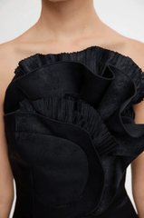 Acler Webster Midi Dress in Black