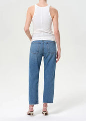 Agolde 90's Crop Mid Rise Straight in Shrine