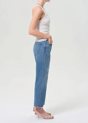 Agolde 90's Crop Mid Rise Straight in Shrine