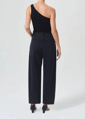 Agolde Domino Top in Black