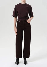 Agolde Ren Jean in Sloe Berry