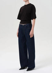 Agolde Shari Tee in Black