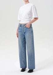 Agolde Shari Tee in White