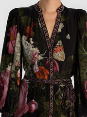 Alice + Olivia Antonette Mini Dress in Be Still
