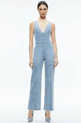 Alice + Olivia Sandra Jumpsuit in Sullivan Vintage
