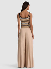 Alice + Olivia Shana Tank in Beach Day Stripe