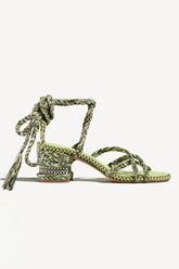 Amambaih Isabel Heel in Kaki Lemon