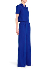 Amanda Uprichard Alistair Top in Bright Blue