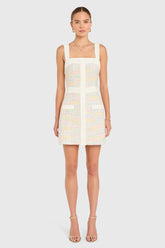 Amanda Uprichard Archie Dress in Angelica Tweed