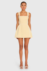 Amanda Uprichard Baylee Romper Cornsilk