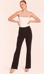 Amanda Uprichard Bestia Pant in Black