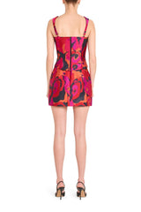 Amanda Uprichard Ceronne Top in Pink Multi