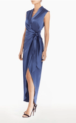 Amanda Uprichard Clara Maxi in Steel