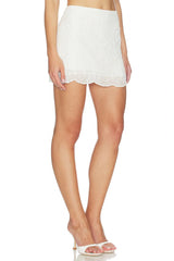 Amanda Uprichard Elisa Skort in White