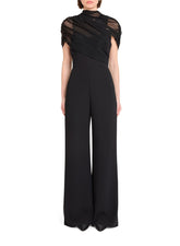 Amanda Uprichard Evianna Jumpsuit in Black