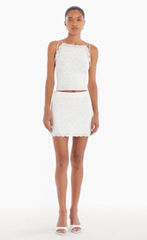 Amanda Uprichard Hanalei Top in Ivory
