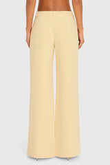 Amanda Uprichard Hathway Pant in Cornsilk