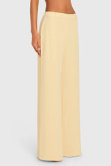 Amanda Uprichard Hathway Pant in Cornsilk