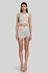 Amanda Uprichard Jacinta Top in Sequin