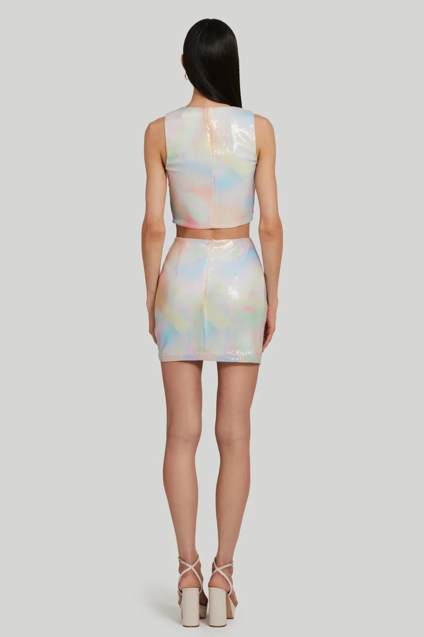 Amanda Uprichard Jacinta Top in Sequin