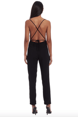 Amanda Uprichard Janet Jumpsuit in Black