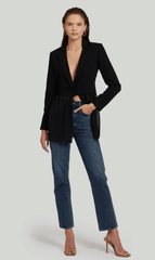 Amanda Uprichard Jonas Blazer in Black