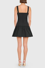 Amanda Uprichard Katina Dress in Black