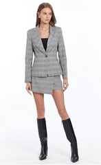 Amanda Uprichard Lissa Skirt in Business Plaid
