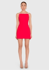 Amanda Uprichard Scout Romper in Crimson Ivory